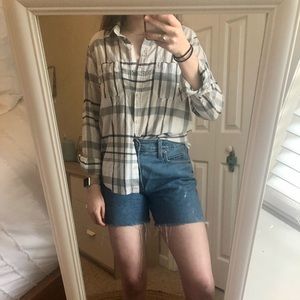 Lightweight Plaid Shirt